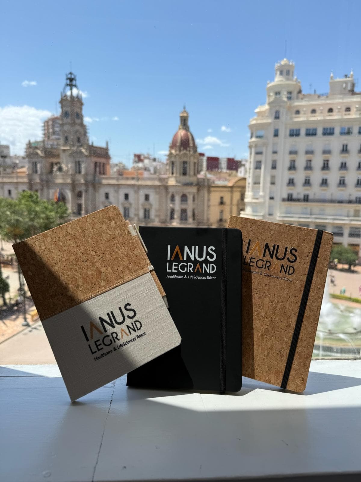 Libretas personalizadas para empresa con identidad corporativa